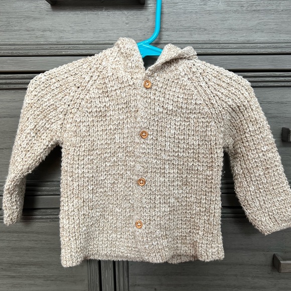 Zara Other - Zara baby cardigan with hood 9-12 months